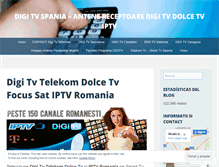 Tablet Screenshot of digitv-spania.com